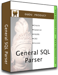 Screenshot of General SQL Parser .NET version 1.6.5